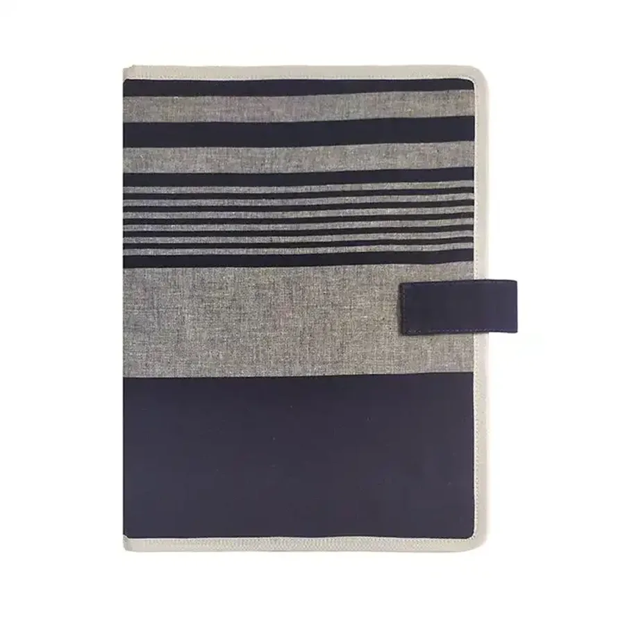 Cotton folder, striped, A4 (FDR-49)